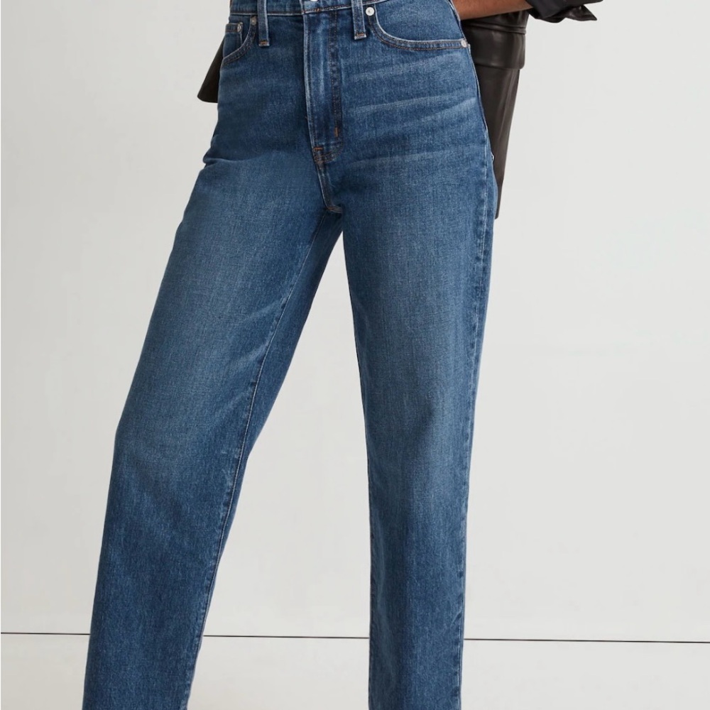 Madewell Perfect Vintage Straight Jean Size 33